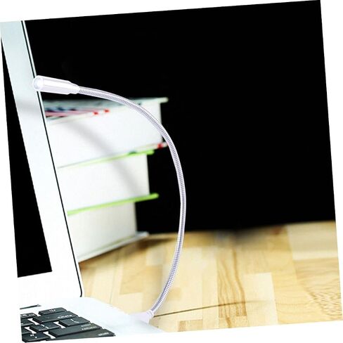 ARTIBETTER 4 Pieces Flexible Gooseneck USB Keyboard Lights Portable Eye Caring Reading Lamps for Laptop Desktop USB Powered Low Consumption Night Light for Eye Protection in Saudi Arabia