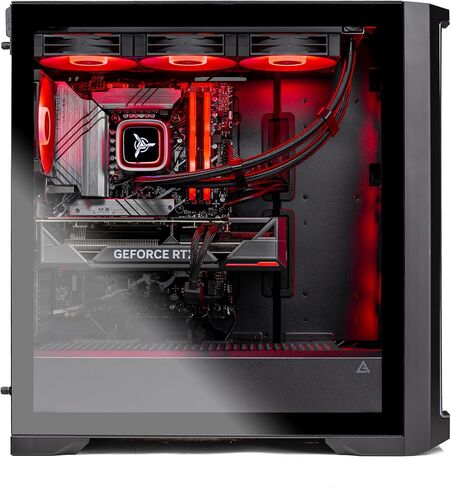 Skytech Gaming Legacy 4 Desktop PC, Ryzen 7 9800X3D 4.7 GHz (5.2 GHz), NVIDIA RTX 5090 32GB, X870 Board, 2TB Gen4 NVMe SSD, 64GB DDR5 RAM 6000 RGB, 1000W Gold ATX 3 PSU, 360mm ARGB AIO, Wi-Fi, Win 11 in Saudi Arabia