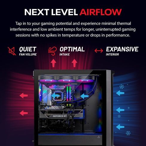 Skytech Gaming Legacy 4 Desktop PC, Ryzen 7 9800X3D 4.7 GHz (5.2 GHz), NVIDIA RTX 5090 32GB, X870 Board, 2TB Gen4 NVMe SSD, 64GB DDR5 RAM 6000 RGB, 1000W Gold ATX 3 PSU, 360mm ARGB AIO, Wi-Fi, Win 11 in Saudi Arabia