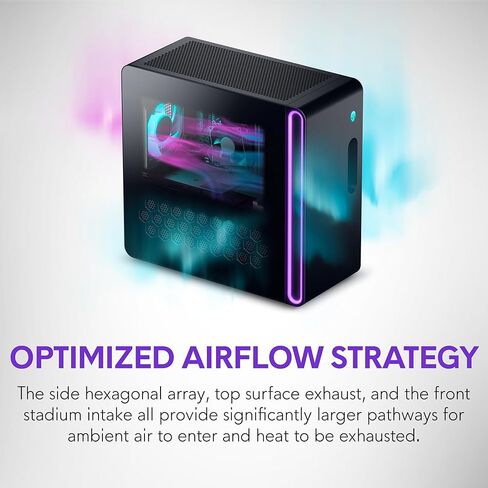 Alienware - كمبيوتر مكتبي للألعاب Aurora - Intel Core Ultra 7 Series 2-265F - ذاكرة 64 جيجابايت - NVIDIA GeForce RTX 5060 Ti 8 جيجابايت - 1 تيرابايت SSD + 2 تيرابايت HDD - أسود - ويندوز 11 in Kuwait