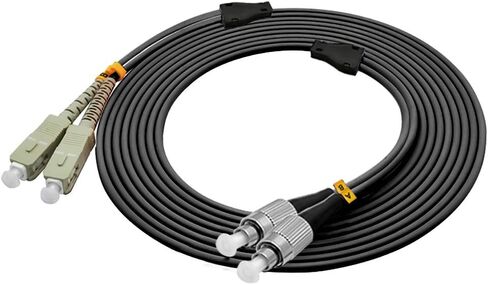 100Meters LC to LC Outdoor Armored Duplex 62.5/125 OM1 Fiber Optic Cable Jumper Optical Patch Cord Multimode 100M 330ft LC-LC in Kuwait