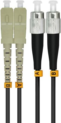 100Meters LC to LC Outdoor Armored Duplex 62.5/125 OM1 Fiber Optic Cable Jumper Optical Patch Cord Multimode 100M 330ft LC-LC in Kuwait