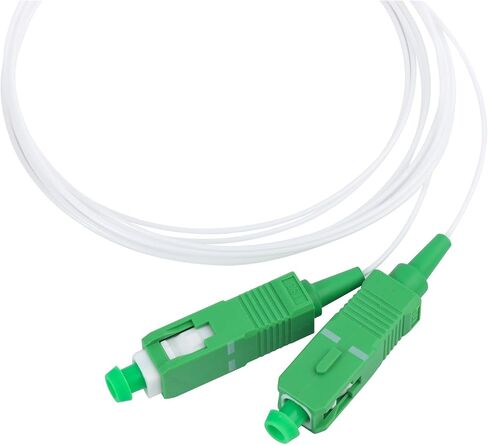 2-Pack SCAPC 1X4 PLC Fiber Optic Splitter 0.9mm G657A1 Singlemode Fibe Pigtail in Saudi Arabia