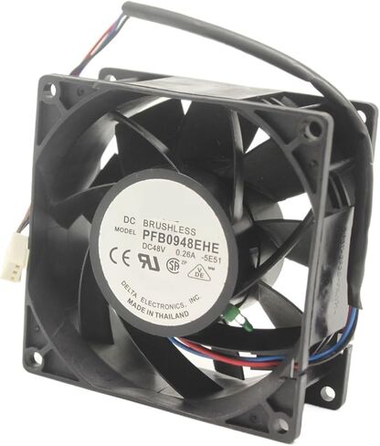 ل PFB0948EHE 48V 0.26A 12.48W 4800RPM 9 سنتيمتر 9238 92x92x38 مللي متر مزدوجة الكرة تحمل هديل مروحة in Saudi Arabia