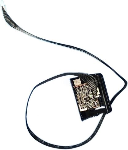 BN96-45912A زر الطاقة/لوحة مستشعر الأشعة تحت الحمراء، متوافقة مع أجزاء التلفزيون Samsung UN65NU7200F UN50NU7100F UN75NU7200F UN55NU7200F UN65NU7100F UN58NU7100F (بدون كابل) in Kuwait
