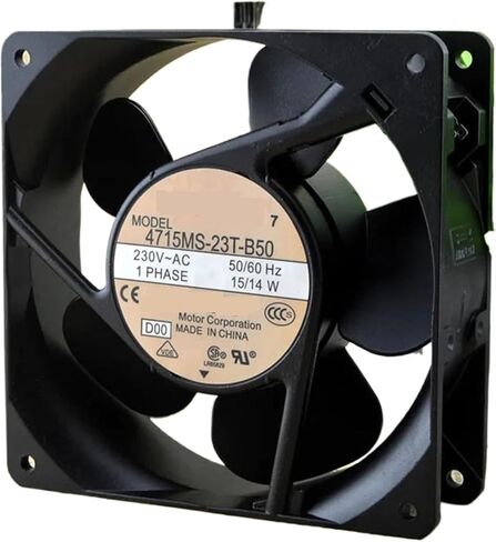 for 4715MS-23T-B50 AC 230V 50/60Hz 15/14W 12cm 12038 120x120x38mm Cooling Fan in Saudi Arabia