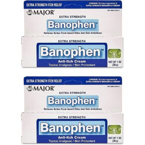 Major Pharmaceuticals 700744 Benadryl Banophen Antihistamine Cream, 28 gm in Kuwait