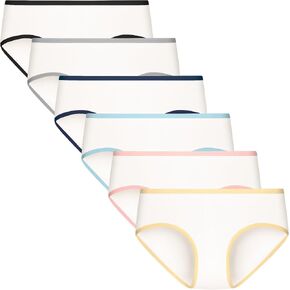 POPKOK Teen Girls Underwear Cotton Brief Panties 6 pack in Saudi Arabia