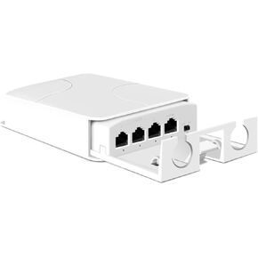 4-Port مقاوم للماء POE موسع/مكرر 100/1000 ميجا بت في الثانية شبكة خارجية IP55 VLAN 44-57 فولت (100 ميجا بت في الثانية) in Kuwait
