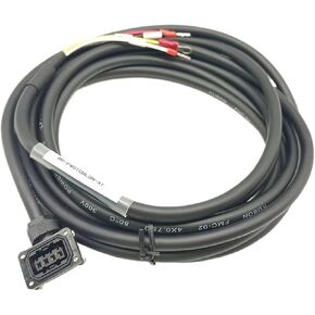 كابل طاقة محرك مؤازر Je J3 J4 منخفض الطاقة Mr-pws1cbl3m-a1-l كابل التشفير Mr-j3encbl3m-a1-l 3m 5m 8m 10m 15m 20m (كابل الطاقة، 15M) in Kuwait