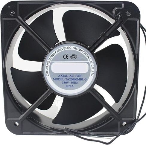 ل TA20060HBL-2 ​​التيار المتناوب 380 فولت 50 هرتز 0.28A 20 سنتيمتر 20060 200x200x60 مللي متر مزدوجة الكرة تحمل محوري التيار المتناوب مروحة التبريد in Saudi Arabia