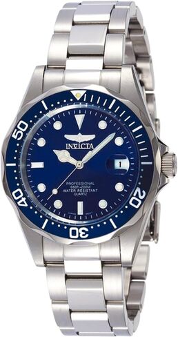 ساعة انفيكتا للرجال INVICTA-9204 Pro Diver Collection فضية اللون in Saudi Arabia