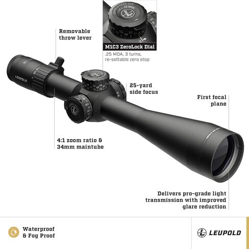Leupold Mark 4HD 8-32x56 (34mm) Focus FFP Riflescope in Saudi Arabia