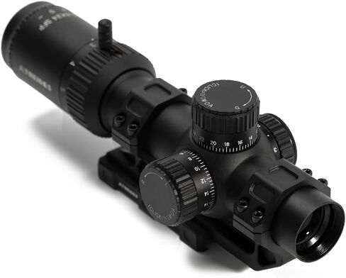 ATREIDES 1.2-6X24 SFP Dune Riflescope، بصريات صيد أنبوبية 30 مم مع حامل نطاق السكك الحديدية 20 مم in Kuwait