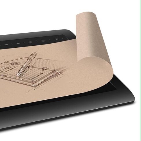 Graphics Drawing Tablet, 10 X 6 Inch Large Active Area with 8192 Levels Pressure Sensitivity Pen and 12 Hot Keys, Enhances Productivity in Saudi Arabia