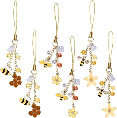 SUNNYCLUE 1 Box Phone Charm Dust Plug Phone Charms Strap Anti Dust Plugs for Women Adult Moblie Phones Port Decoration in Saudi Arabia
