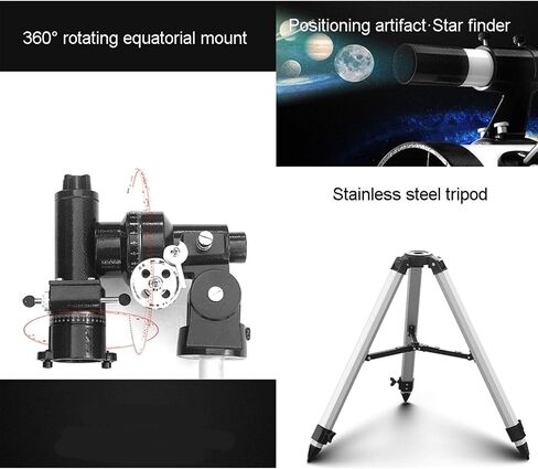 114mm Astronomical Reflector Telescope with Tripod – Ideal for Beginners, Kids, and Adults in Saudi Arabia