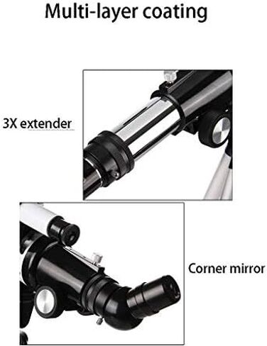 Astronomical Telescope for Stargazing with Tripod and Backpack - Suitable for Students, Children, and Adults (Color: A) MJE319 in Saudi Arabia
