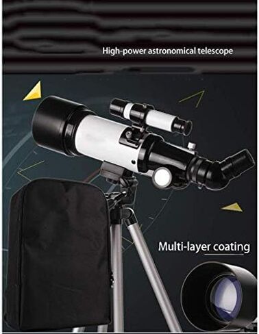 Astronomical Telescope for Stargazing with Tripod and Backpack - Suitable for Students, Children, and Adults (Color: A) MJE319 in Saudi Arabia