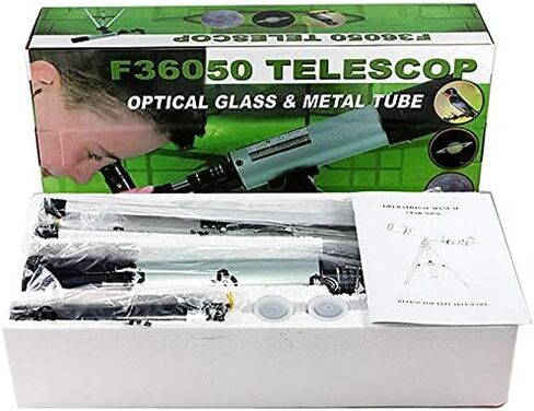 Professional High Power Astronomical Telescope for Stargazing - HD Single Tube Night Observation for Students and Children (MJE319) in Saudi Arabia