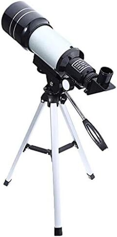 Portable 150X Travel Telescope for Kids and Astronomy Beginners - HD 70mm Refractor Monocular with Tripod for Star Gazing in Saudi Arabia