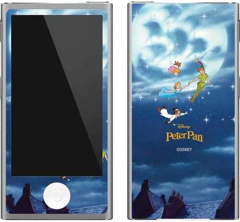 Skinit Decal MP3 Player Skin Compatible with iPod Nano (7th Gen&2012) - Officially Licensed Disney Peter Pan Wendy and The Boys to Neverland Design in Saudi Arabia