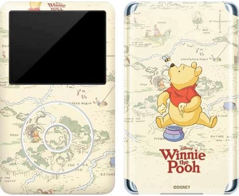 Skinit Decal MP3 Player Skin Compatible with iPod Classic (6th Gen) 80GB - Officially Licensed Disney Winnie The Pooh Hundred Acre Wood Design in Saudi Arabia
