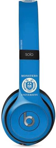 Skinit Decal Audio Skin Compatible with Beats Solo 2 Wired - Officially Licensed Disney Monsters University School‚Äôs Emblem Design in Saudi Arabia