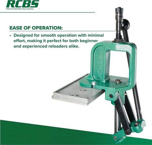 RCBS Partner Press، مطبعة إعادة التحميل المدمجة للمبتدئين والقائمين بإعادة التحميل بمساحة محدودة in Kuwait