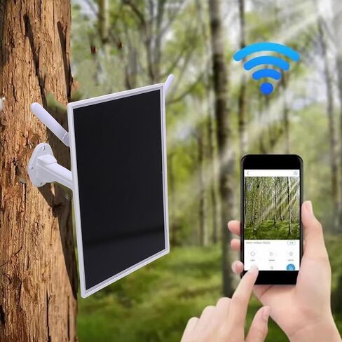 Yoidesu Solar Powered Outdoor 4G LTE Modem Router with SIM Card Slot, Solar WiFi Extender, 15W Solar Panel, 24000mAh Battery, for Camping, RVs and Outdoor Area in Saudi Arabia