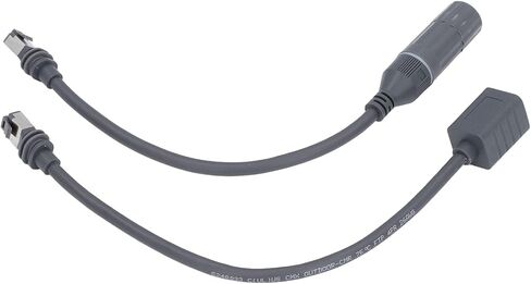 plplaaoo SPX Male to RJ45 Adapter Water High Speed 1200Mbps Connector for Gen3 Dish and Router Premium Copper Material 2 Pack in Saudi Arabia
