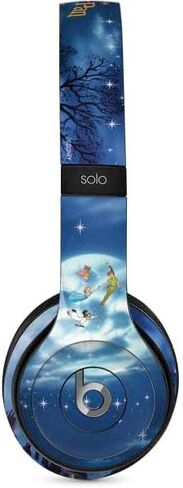 Skinit Decal Audio Skin Compatible with Beats Solo 2 Wired - Officially Licensed Disney Peter Pan Wendy and The Boys to Neverland Design in Saudi Arabia