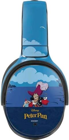 غلاف صوتي من Skinit متوافق مع Skullcandy Venue - تصميم Disney Peter Pan Captain Hook وSMEE المرخص رسميًا in Saudi Arabia