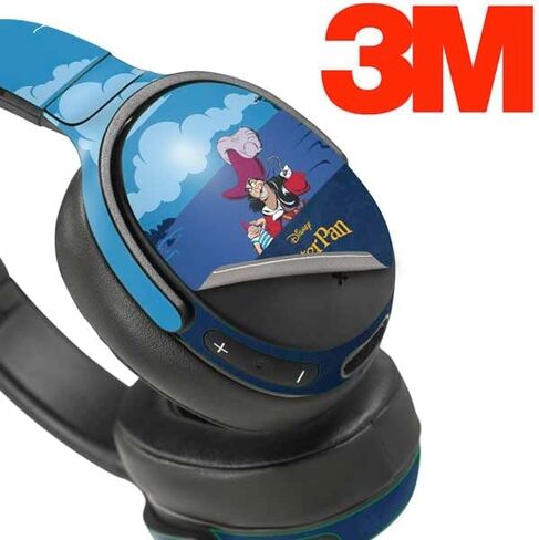 غلاف صوتي من Skinit متوافق مع Skullcandy Venue - تصميم Disney Peter Pan Captain Hook وSMEE المرخص رسميًا in Saudi Arabia