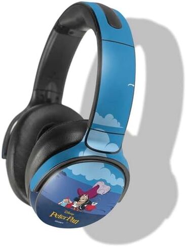 غلاف صوتي من Skinit متوافق مع Skullcandy Venue - تصميم Disney Peter Pan Captain Hook وSMEE المرخص رسميًا in Saudi Arabia