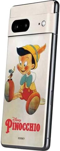 ملصق هاتف Skinit متوافق مع Google Pixel 7 - تصميم صورة كلاسيكي مرخص رسميًا من Disney Pinocchio in Saudi Arabia