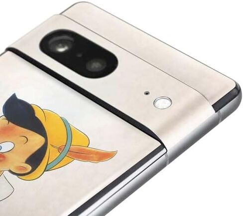 ملصق هاتف Skinit متوافق مع Google Pixel 7 - تصميم صورة كلاسيكي مرخص رسميًا من Disney Pinocchio in Saudi Arabia