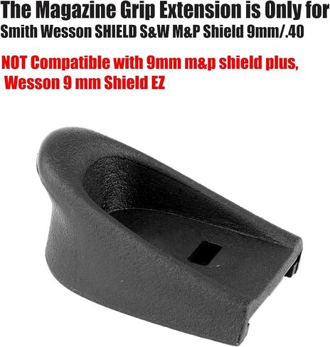 Top Shot Pros - Smith and Wesson Shield Grip Extension 9mm/.40 Cal - M&P Shield Grip Extension Will Enhance The Control and Comfort of Your Firearm (Pack of 5) in Saudi Arabia