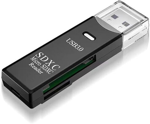 SD Card Reader, High-Speed USB C to Micro SD Card Adapter USB 3.0 Dual Slots for SD/Micro SD/SDHC/SDXC/MMC in Saudi Arabia
