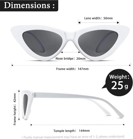 kimorn Cat Eye Sunglasses Women Clout Goggles Kurt Cobain Retro Sun Glasses K0566 in Kuwait