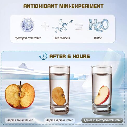 مولد زجاجة مياه هيدروجين محمول 2025، كوب رياضي، ضخ الهيدروجين لمدة 3 دقائق، قابل لإعادة الشحن، للمنزل والمكتب والسفر والرياضة والهدايا in Kuwait
