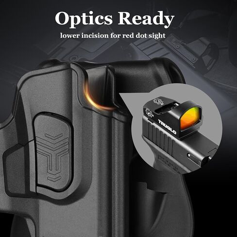 حافظات M&P Shield EZ، حافظة OWB لـ S&W MP9 Shield EZ / MP380 Shield EZ (لا تناسب Crimson Trace RED LASERGUARD)، اليد اليمنى in Kuwait