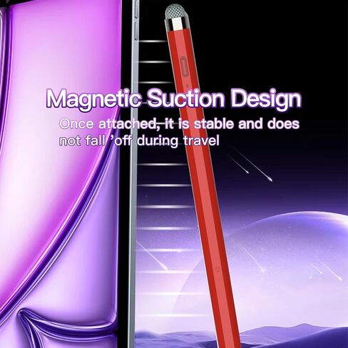 Stylus Pen Dual-Tip for Lenovo Tab plus/M11/M10/M9/Idea Tab Pro/for Android 15/14 Tablet/for XIAOMI PAD 2X Charging Pencil (Pink) in Saudi Arabia