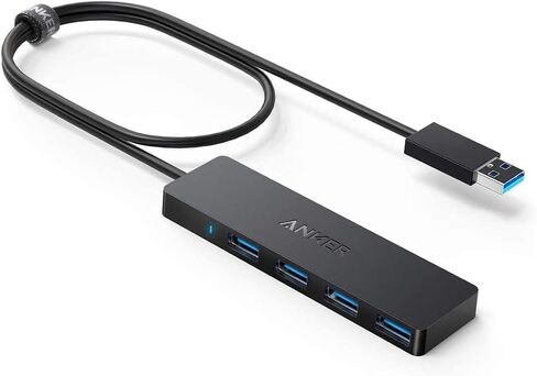 Anker USB C Hub, 5-in-1 USB Hub for Laptops & 7 Ports USB 3.0 Data Hub (Bundle) in Saudi Arabia