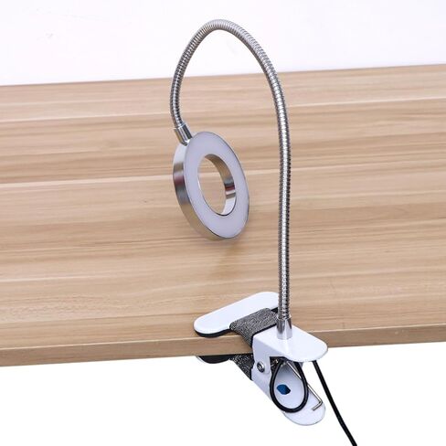 مصباح طاولة LED لحماية العين من صالون التجميل، إضاءة USB محمولة مع ألوان دافئة باردة لوصلات الرموش والعمل والقراءة، تصميم قابل للطي، استهلاك منخفض للطاقة، العناية بالعين in Kuwait