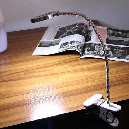 مصباح طاولة LED لحماية العين من صالون التجميل، إضاءة USB محمولة مع ألوان دافئة باردة لوصلات الرموش والعمل والقراءة، تصميم قابل للطي، استهلاك منخفض للطاقة، العناية بالعين in Kuwait