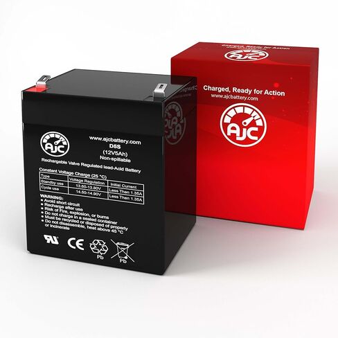 بطارية AJC متوافقة مع APC Back-UPS 6 منافذ 450VA 120V BN450M 12V 5Ah UPS Battery in Saudi Arabia