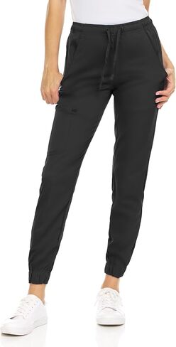 MediChic Mini Marilyn Scrub Joggers 4-Way Stretch Elastic Waistband Four Pocket Jogger Pants in Saudi Arabia