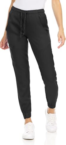 MediChic Mini Marilyn Scrub Joggers 4-Way Stretch Elastic Waistband Four Pocket Jogger Pants in Saudi Arabia