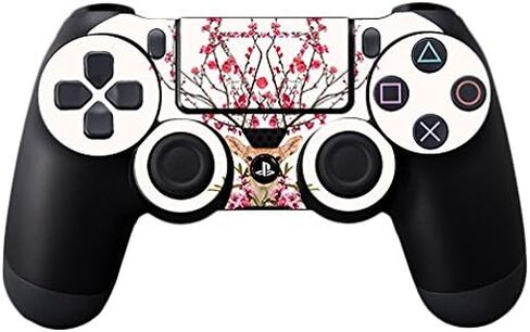 غلاف MightySkins متوافق مع وحدة تحكم Sony PS4 - Spring Deer | غطاء ملتف واقٍ ومتين وفريد ​​من نوعه من الفينيل | سهل التطبيق والإزالة وتغيير الأنماط | صنع في الولايات المتحدة الأمريكية in Saudi Arabia